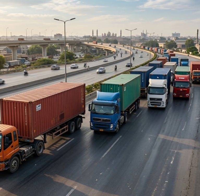 We provide reliable 8 and 22 wheeler truck transport services, ensuring safe and timely delivery of goods across Pakistan.